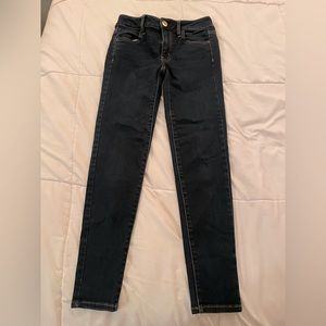 American Eagle- Dark Blue/Super Stretch/Jegging